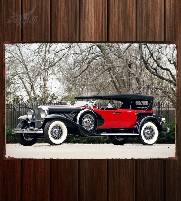 Металлическая табличка Duesenberg Model J 487 2336 Dual Cowl Phaeton by LeBaron Металлическая табличка Duesenberg Model J 487 2336 Dual Cowl Phaeton by LeBaron